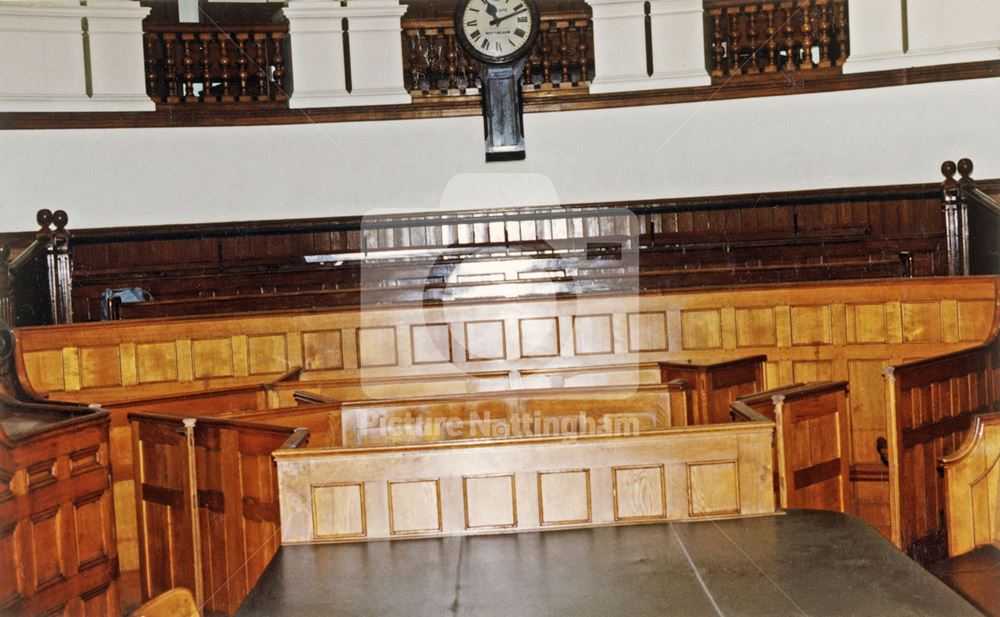 Courthouse, Shire Hall, High Pavement, Lace Market, Nottingham, 1989