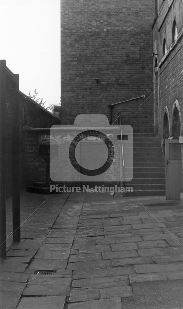 County Gaol, Shire Hall, High Pavement, Lace Market, Nottingham, c 1985