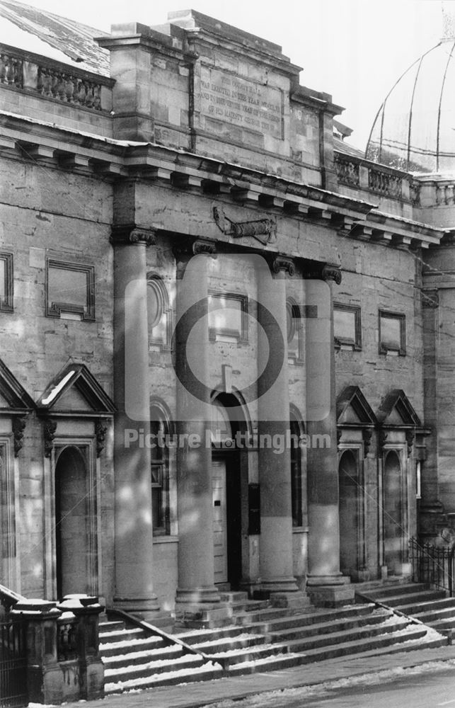 Shire Hall, High Pavement, Lace Market, Nottingham, c 1983