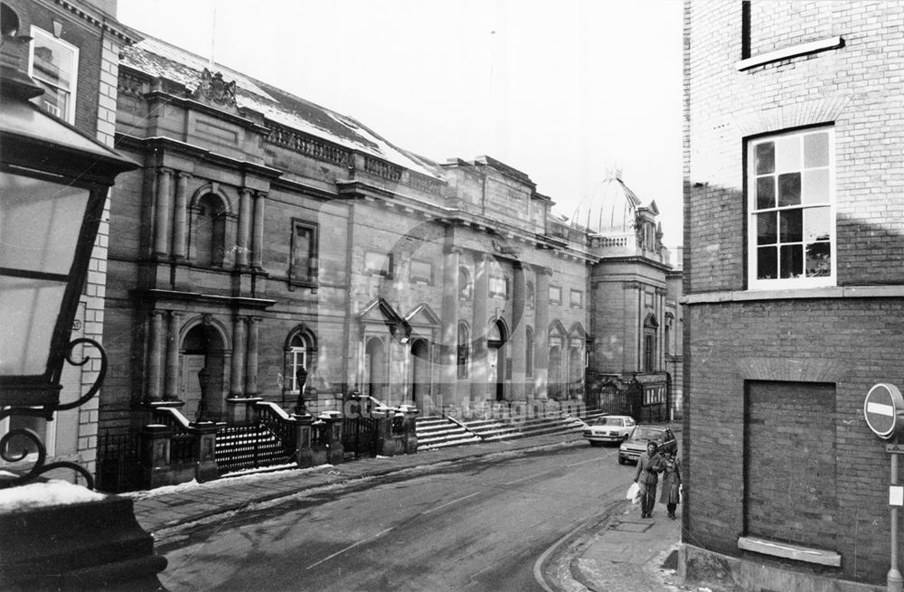 Shire Hall, High Pavement, Lace Market, Nottingham, c 1983