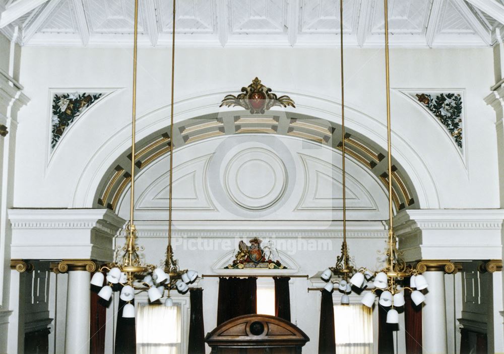 Courthouse, Shire Hall, High Pavement, Lace Market, Nottingham, 1989