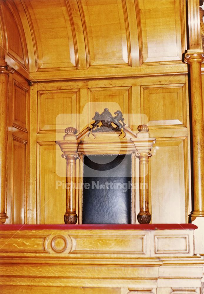 Courthouse, Shire Hall, High Pavement, Lace Market, Nottingham, 1989