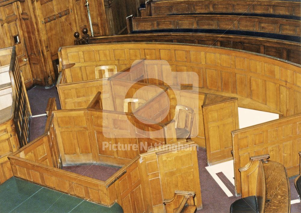 Courthouse, Shire Hall, High Pavement, Lace Market, Nottingham, 1989