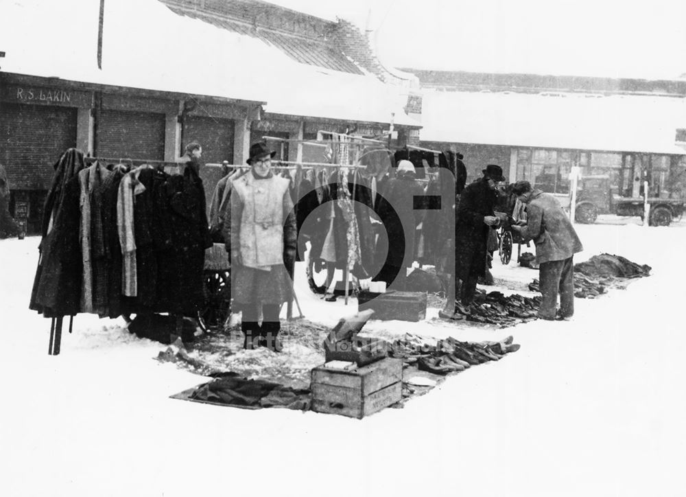 Sneinton Market, Sneinton, 1947