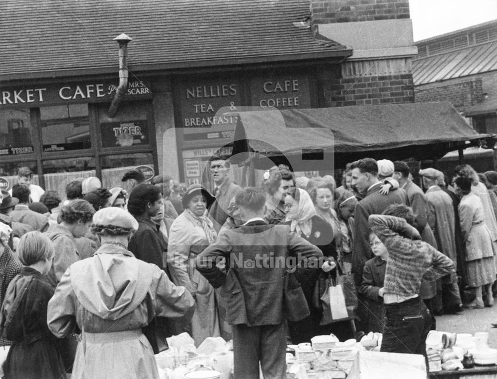 Sneinton Market, Sneinton, 1956