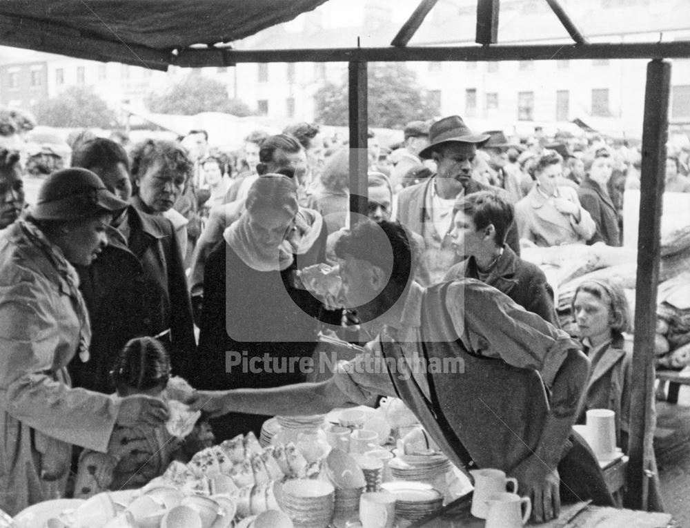 Sneinton Market, Sneinton, 1956