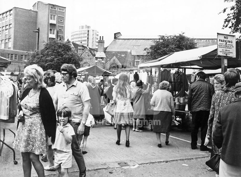 Sneinton Market, Sneinton, 1973