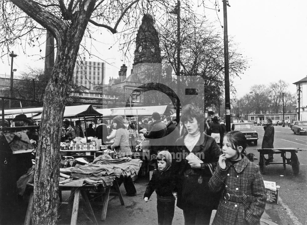 Sneinton Market, Bath Street, Sneinton, 1974