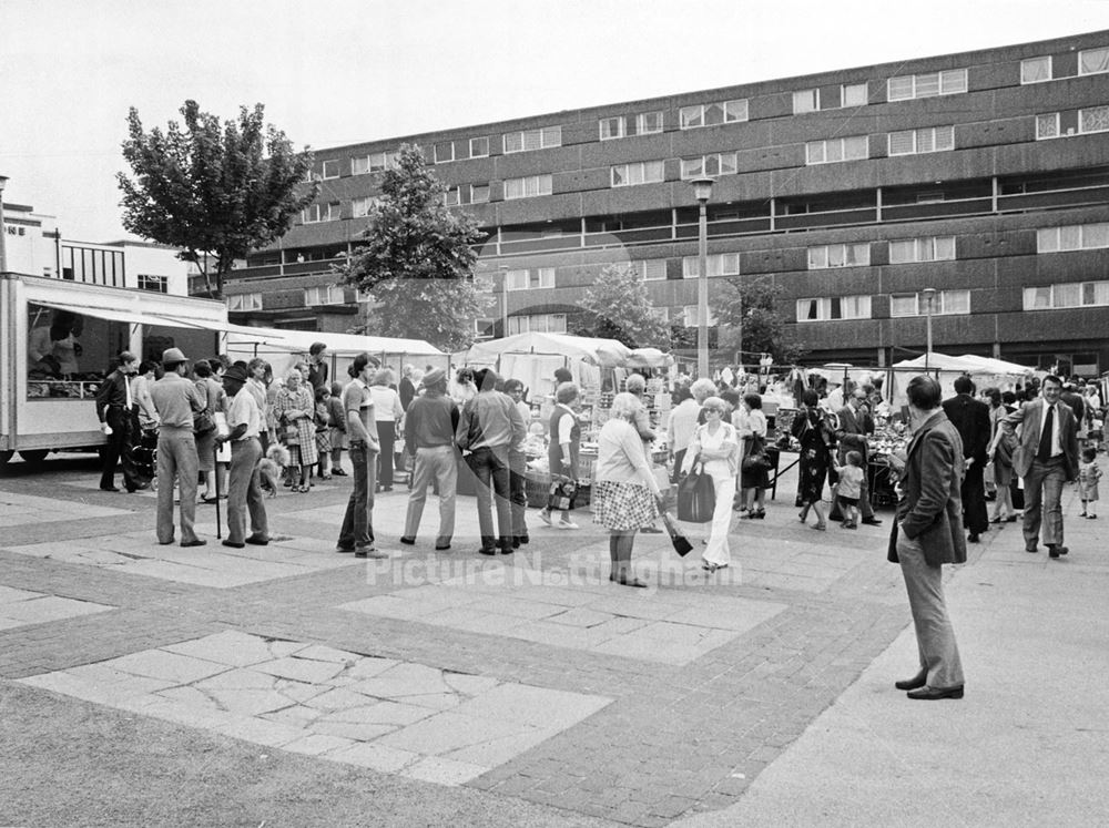 Official Opening, Wednesday Market, Radford Road, Hyson Green, 1982