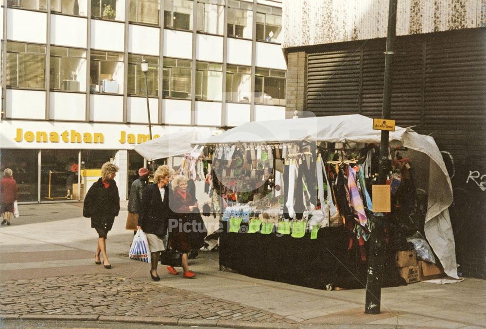 Market, Clinton Street East, Nottingham, 1990