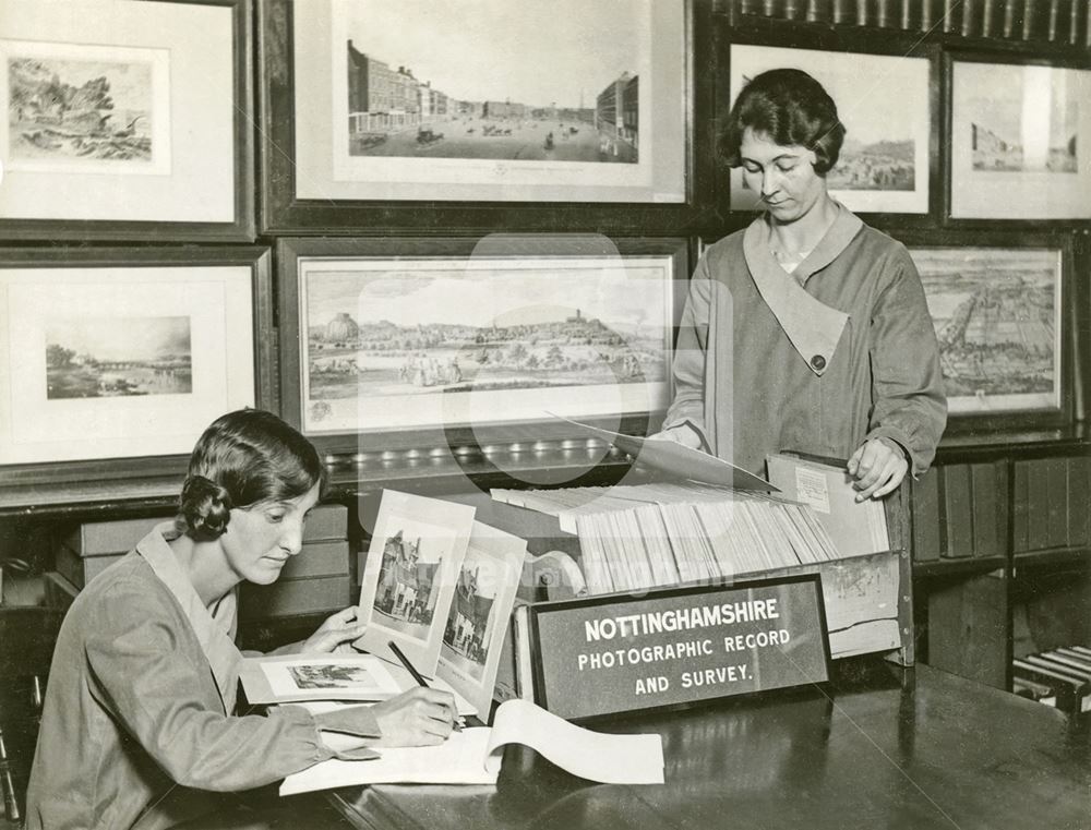 Photographic Record and Survey, Nottingham Central Library, South Sherwood Street, 1929