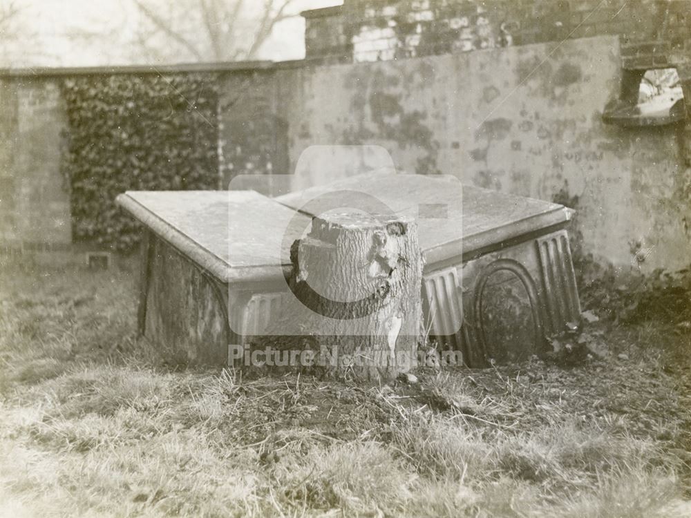 St Luke's Churchyard, off Town Street, Bramcote, 1929