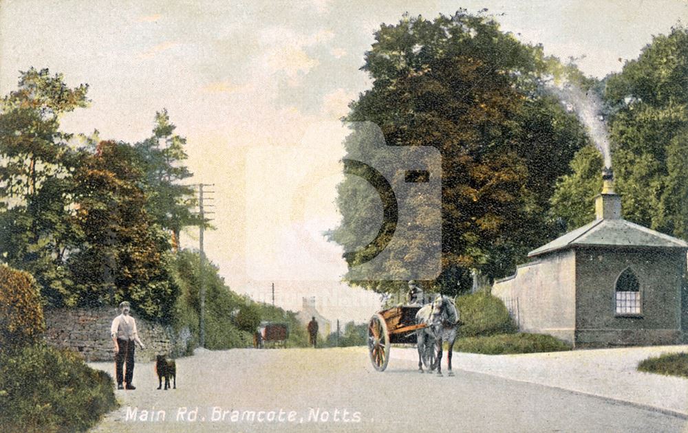 Main Road, Bramcote, c 1906