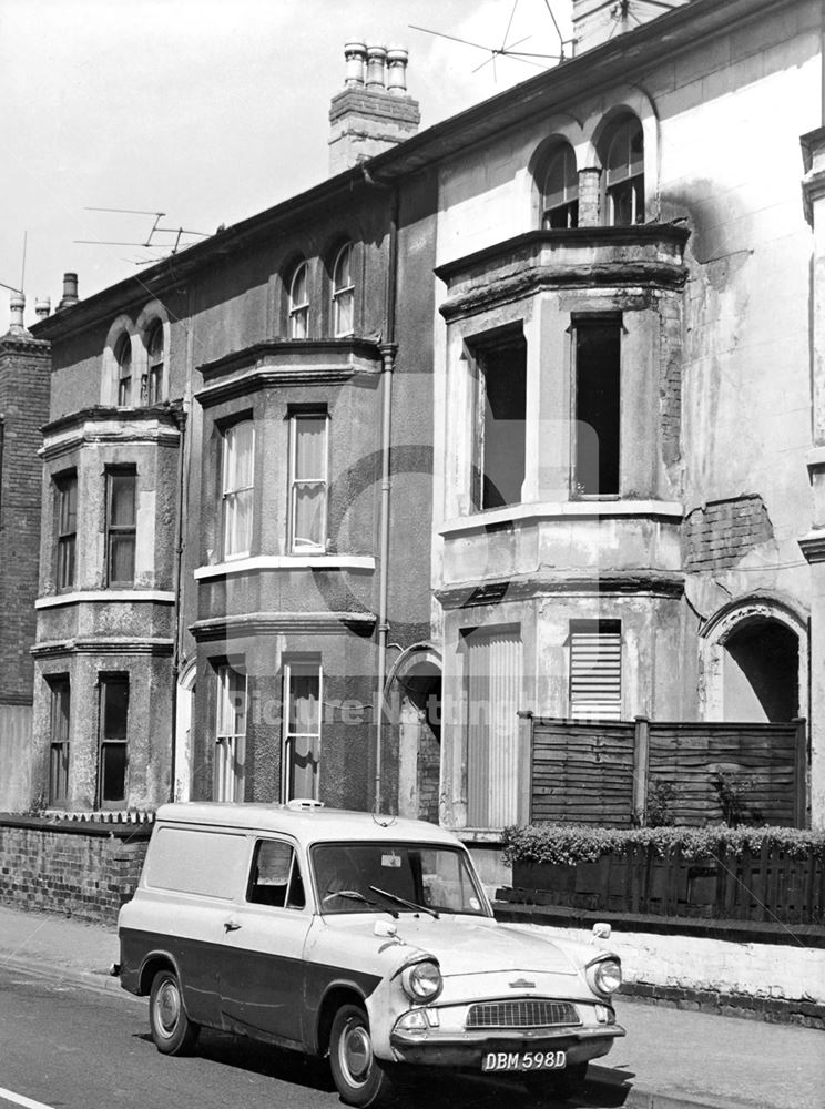 Mayfield Grove, off Kirkewhite Street, Meadows, Nottingham, 1972