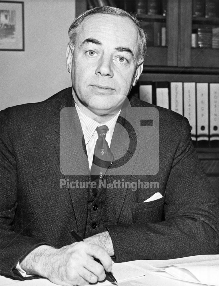 Mr Philip Vine, Town Clerk and Chief Executive Officer (1965-1974), Nottingham, 1973