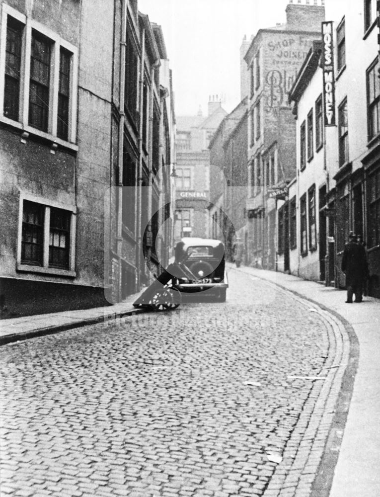 Pepper Street, Nottingham, 1937