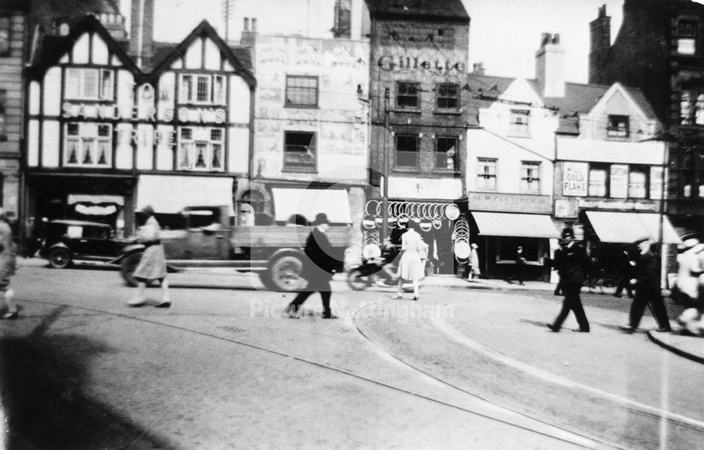 Parliament Street (Upper), Nottingham, 1936-1945