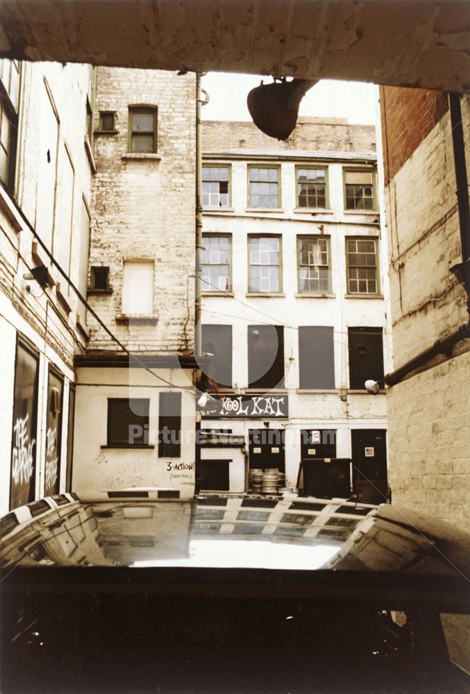 St Mary's Gate, Lace Market, Nottingham, 1986