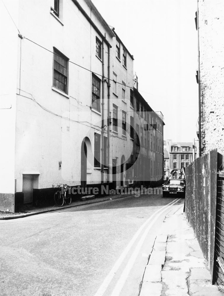 St Mary's Gate, Lace Market, Nottingham, 1986