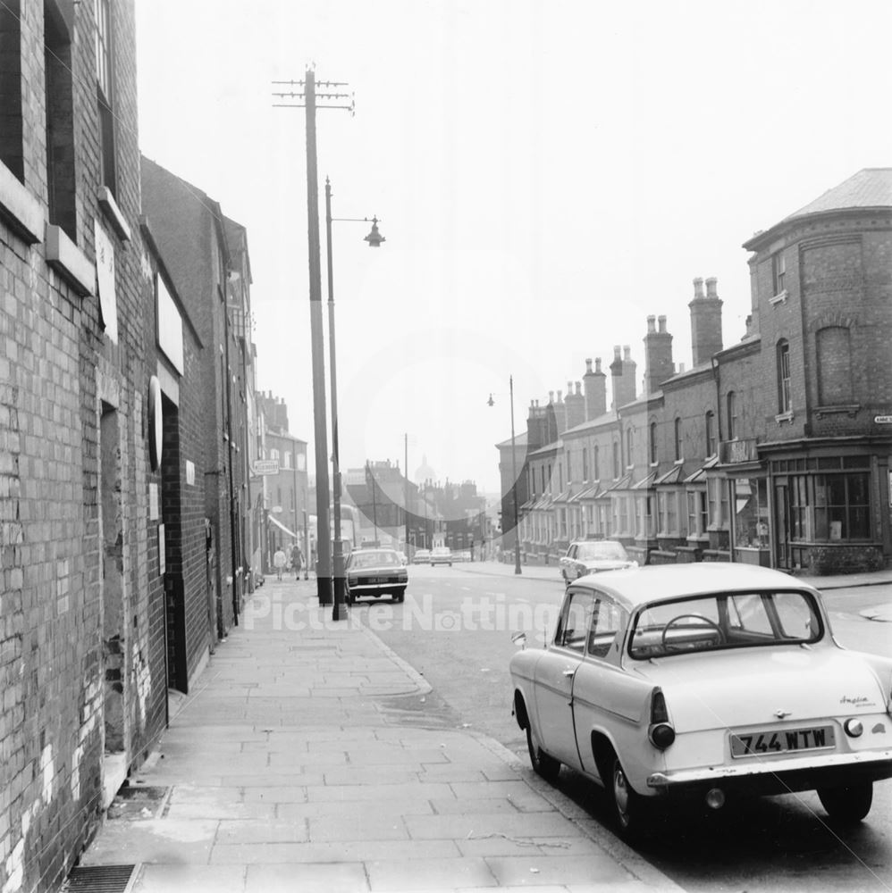 North Sherwood Street, Nottingham, 1969-1970