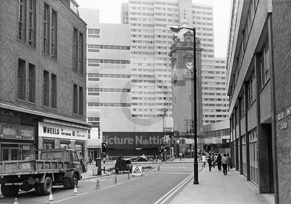 Shakespeare Street, Nottingham, 1973