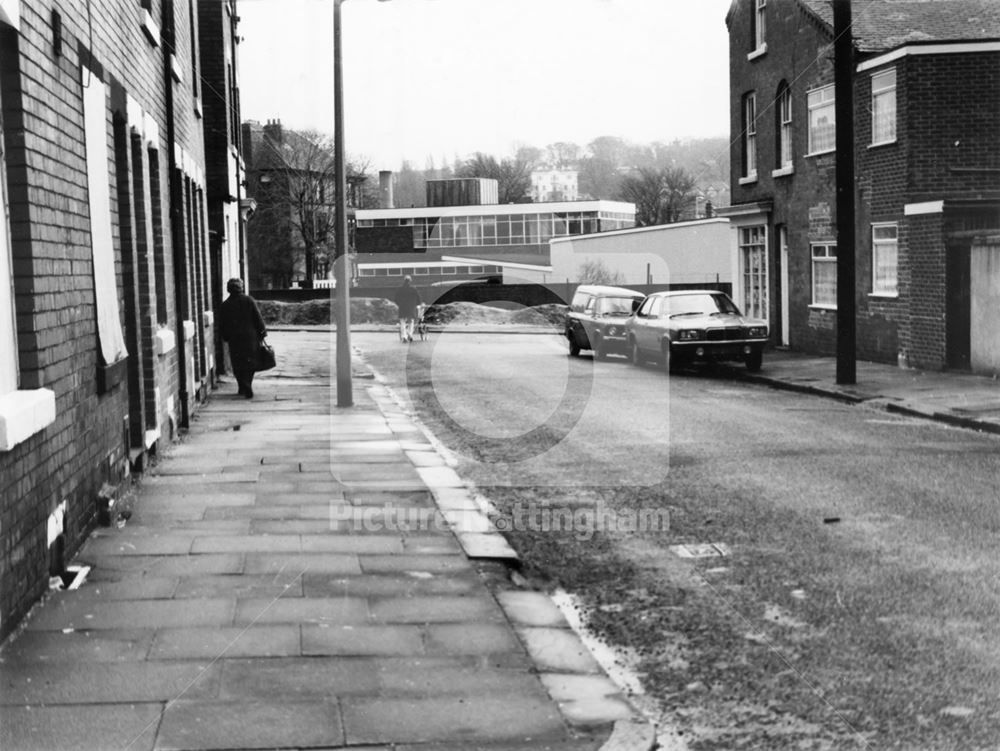 Sherbrooke Road, Carrington, Nottingham, 1977