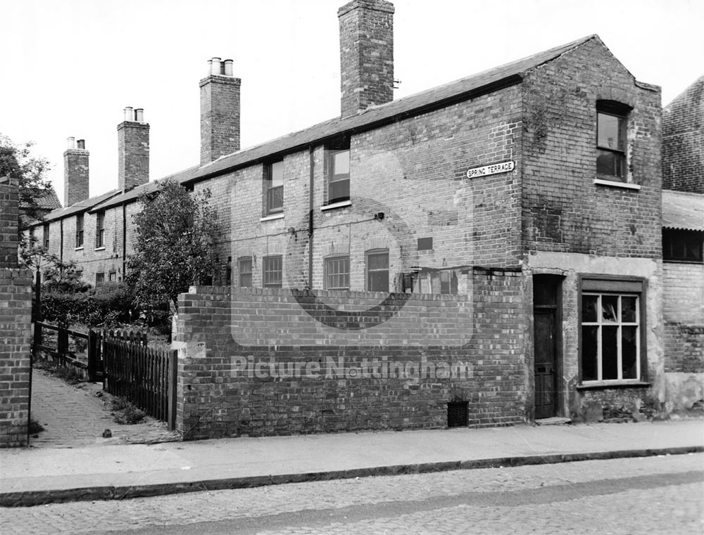 Selkirk Street, Carrington, Nottingham, 1961