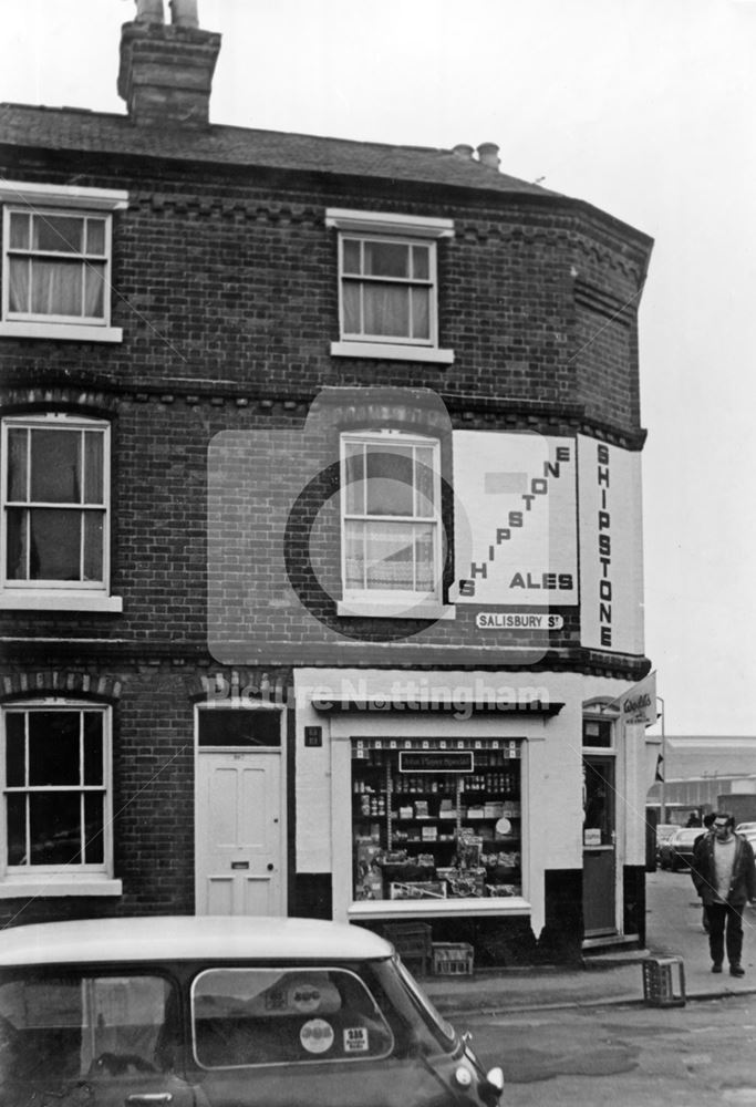 Salisbury Street, Lenton, Nottingham, 1970s-80s