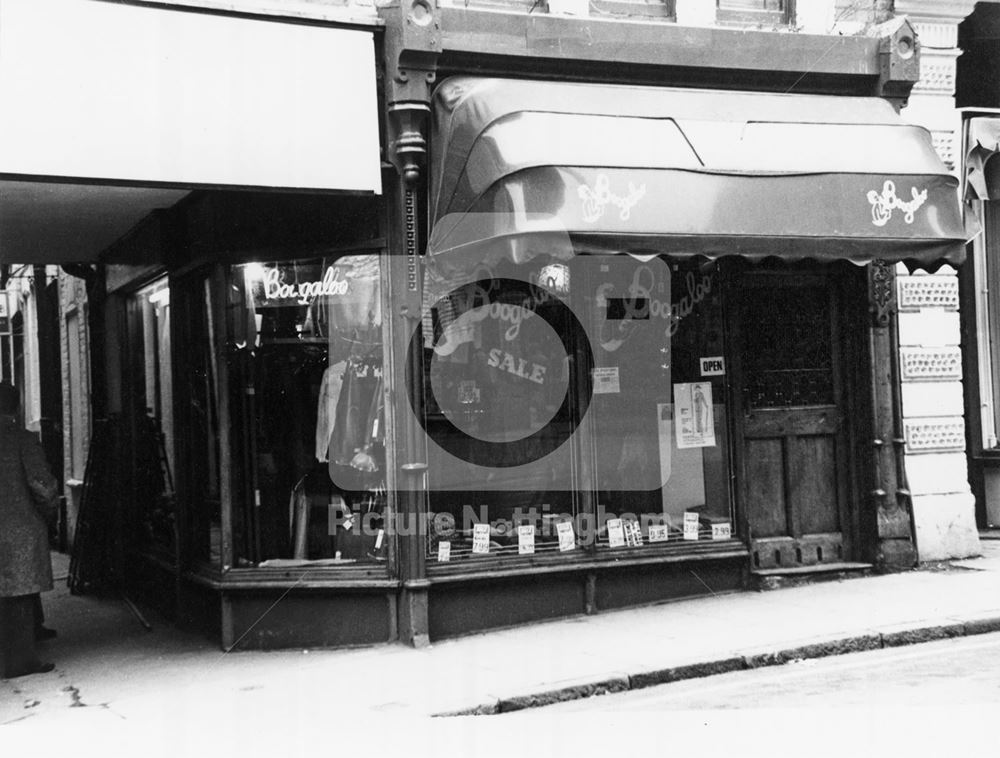 Boogaloo, St Peter's Gate, Nottingham, 1981