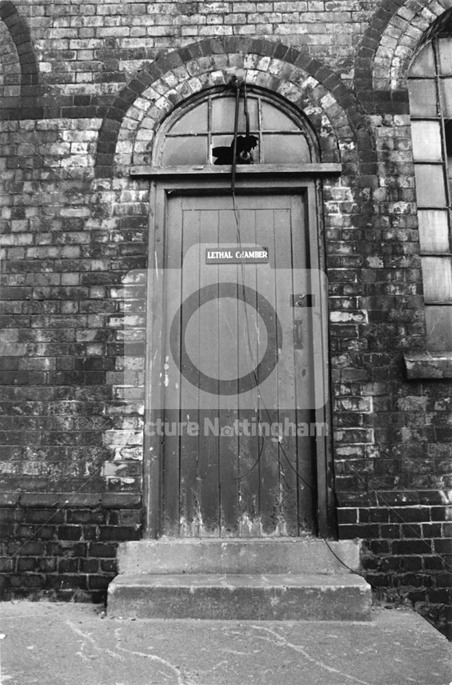 Lethal Chamber, Eastcroft, London Road, Nottingham, 1977