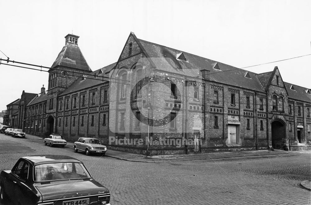 Fomer stables, Eastcroft, London Road, Nottingham, 1977