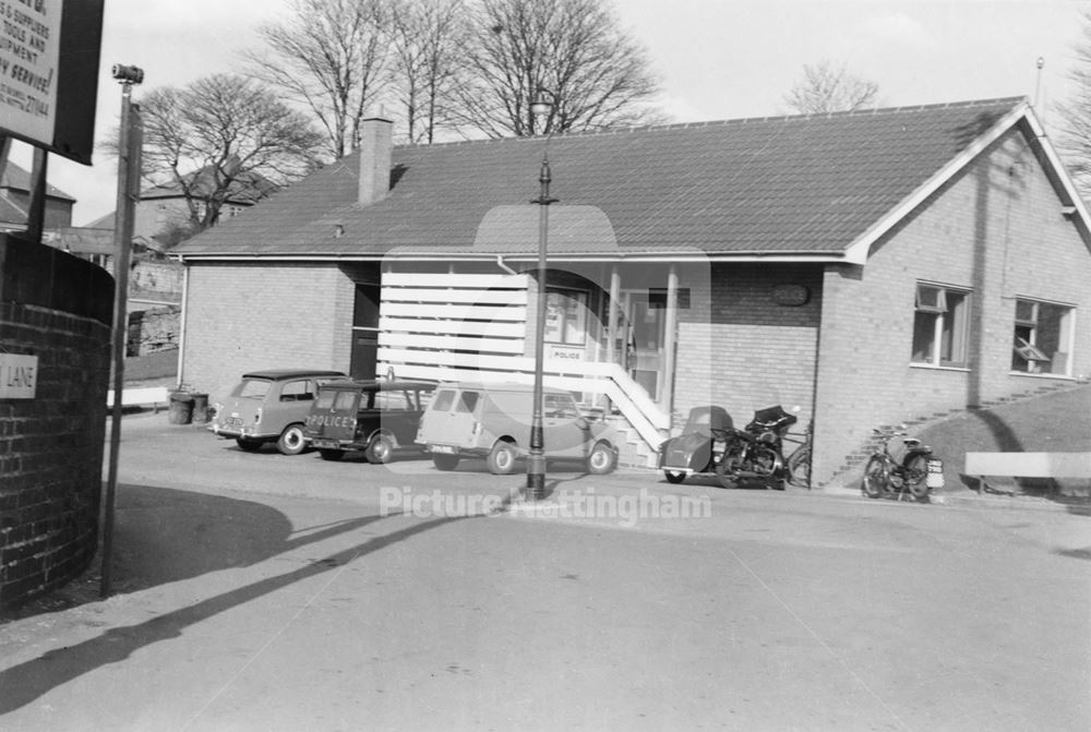 Police Station, Church Lane, Bulwell, Nottingham, 1970s