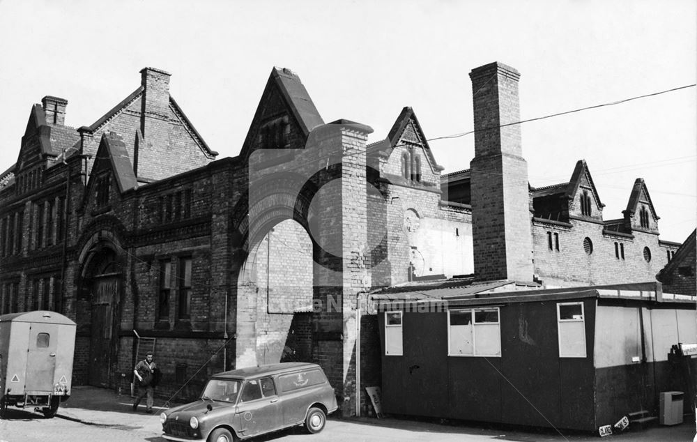 Hide, Skin and Fat Market, Eastcroft, London Road, Nottingham, 1975