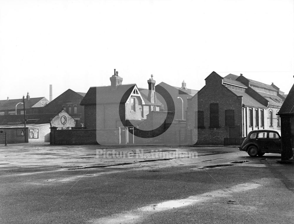 Slaughterhouse, Cattle Market, Meadow Lane, Sneinton, Nottingham, 1959