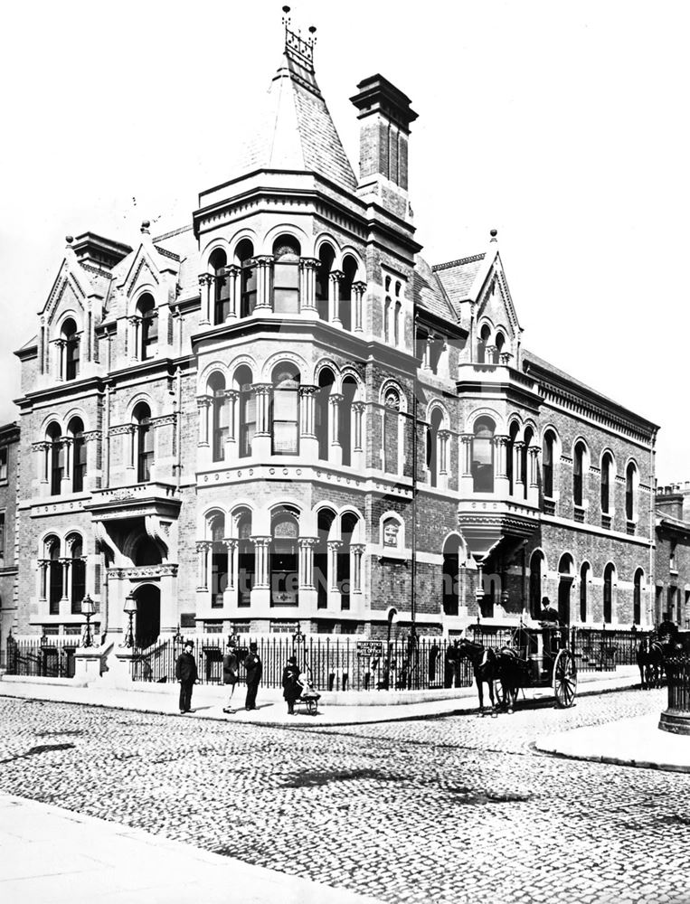 Poor Law Office, Shakespeare Street, Nottingham, 1887