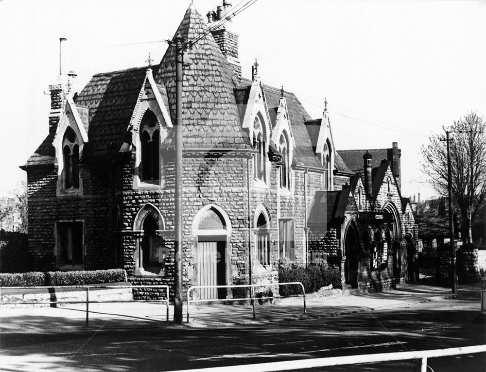 Police Station, Mansfield Road, Nottingham, 1963