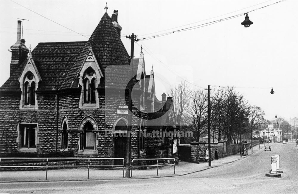 Police Station, Mansfield Road, Nottingham, c 1950s