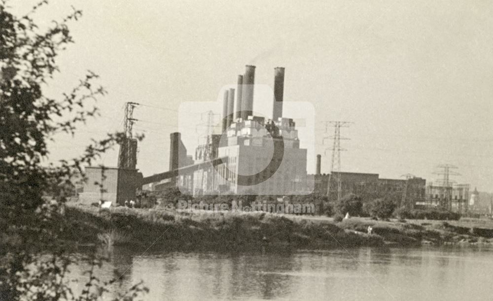 North Wilford Power Station, Colliery Road, Wilford, Nottingham, c 1940