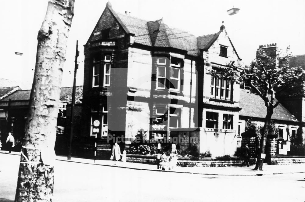 Police Station, Radford Road, Hyson Green Nottingham, c 1940s