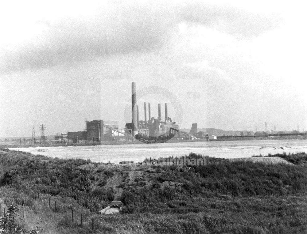 North Wilford Power Station, Colliery Road, Wilford, Nottingham, c 1950