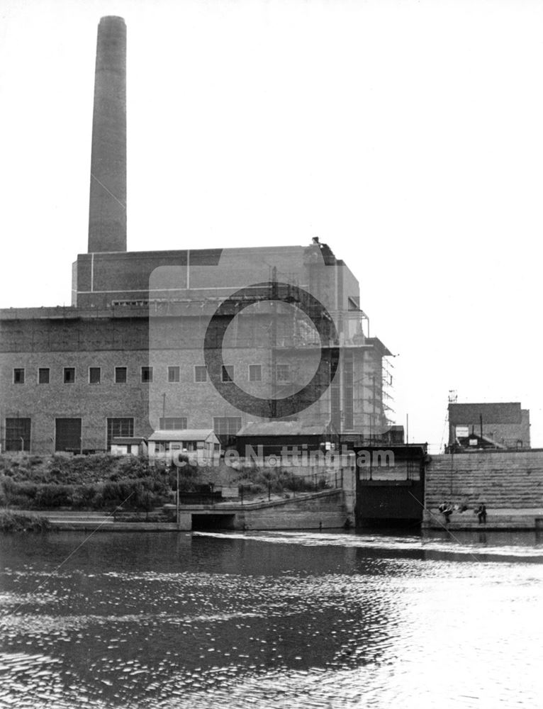 North Wilford Power Station, Colliery Road, Wilford, Nottingham, c 1950