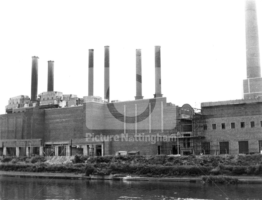 North Wilford Power Station, Colliery Road, Wilford, Nottingham, c 1950