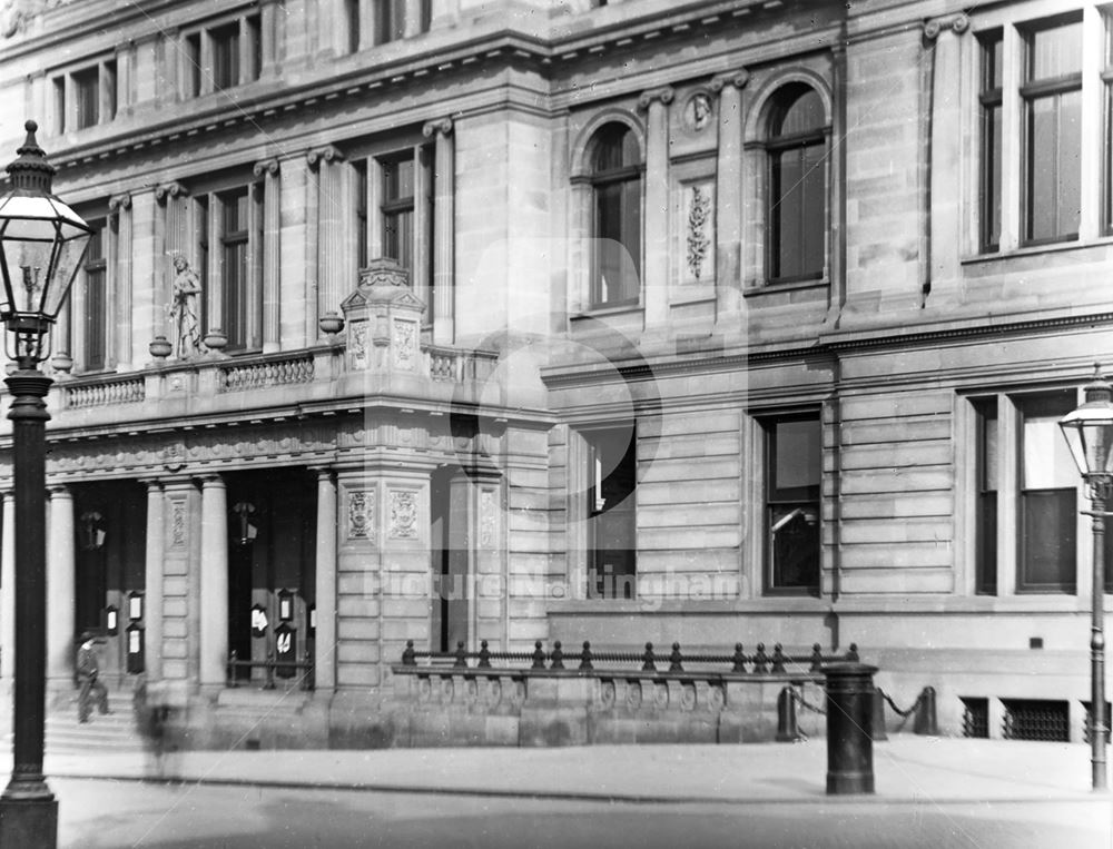 The Guildhall, Burton Street, Nottingham, c 1898