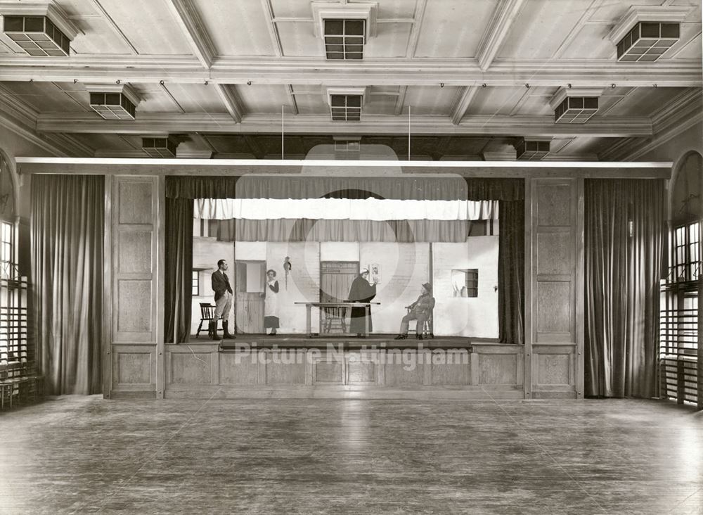 Police Theatre, The Guildhall, Burton Street, Nottingham, 1920s?