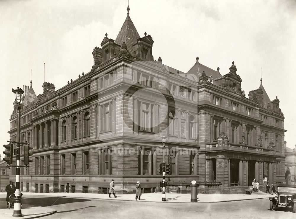 The Guildhall, Burton Street, Nottingham, 1928?