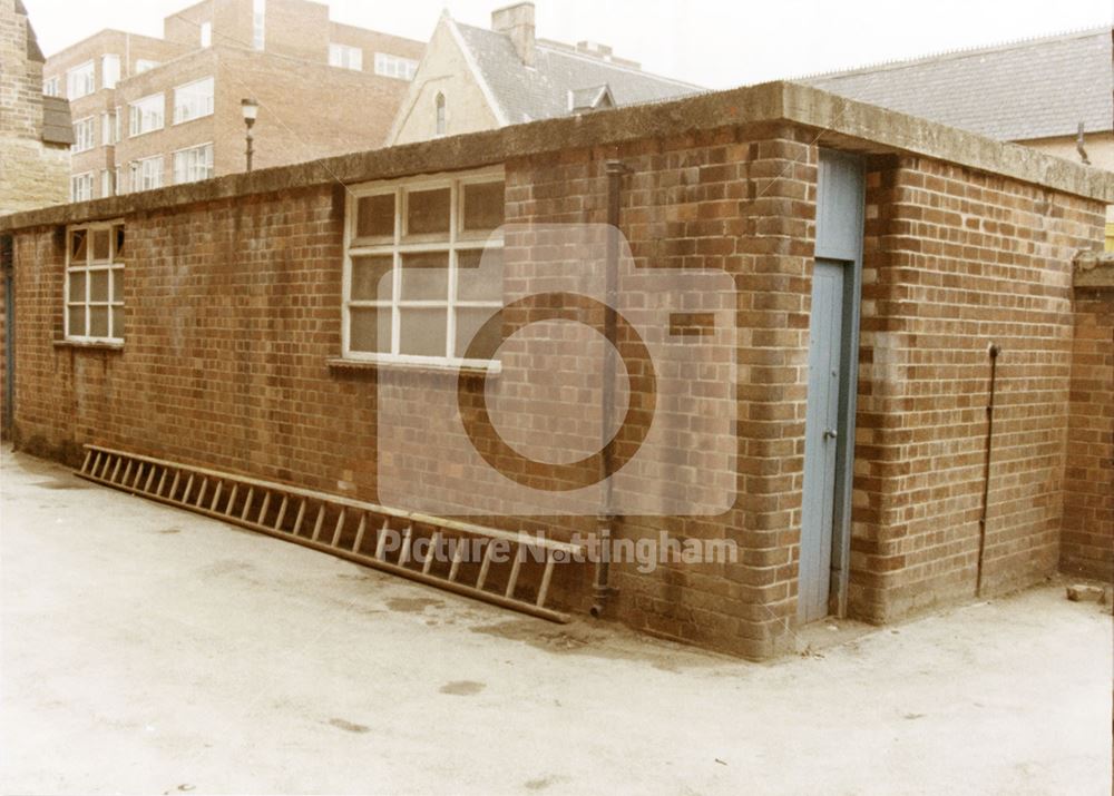 Public Air Raid Shelter, Castle Road, Nottingham, 1984