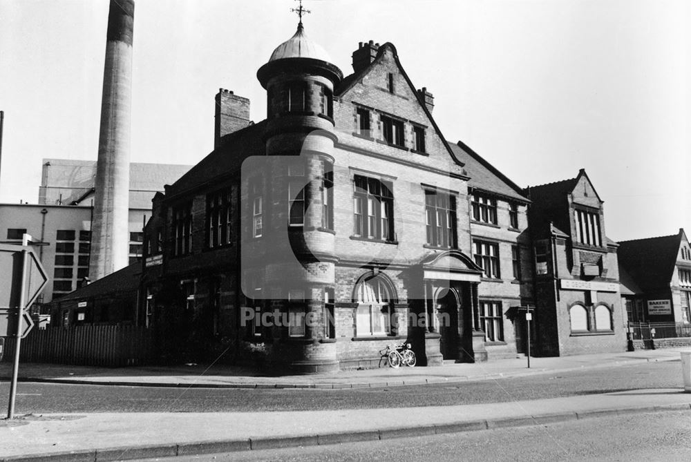 The Watson Fothergill designed Leenside Police Station, Canal Street, Nottingham, 1977