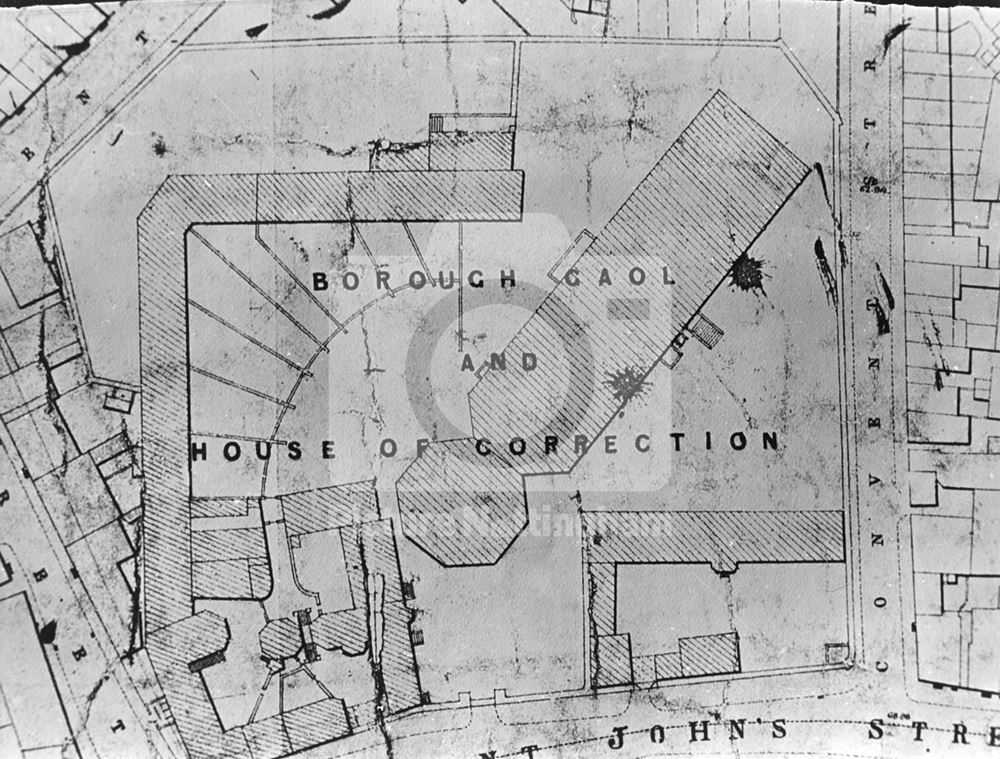 House of Correction, St. John's Street, Nottingham, 1851-1861