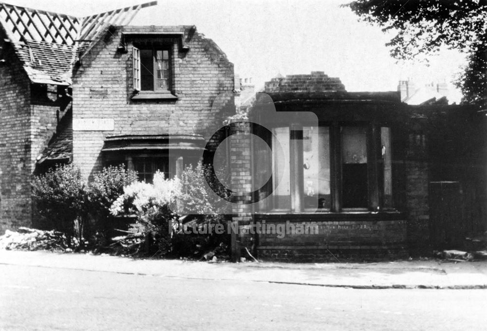 Police Station, at the junction of St Ann's Well Road and Ransom Road, St Ann's, Nottingham, 1964