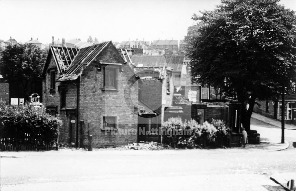 Police Station, at the junction of St Ann's Well Road and Ransom Road, St Ann's, Nottingham, 1964